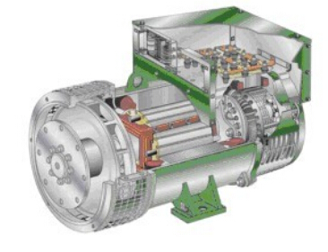 台山发电机内部结构图 台山发电机内部结构图